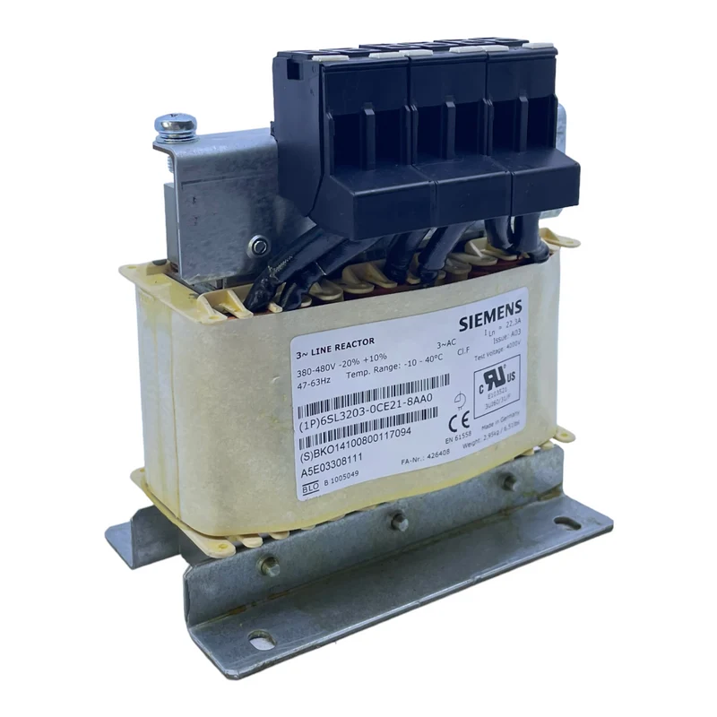Siemens 6SL3203-0CE21-8AA0 Netzdrossel 380-480V 47-63Hz Line Reactor