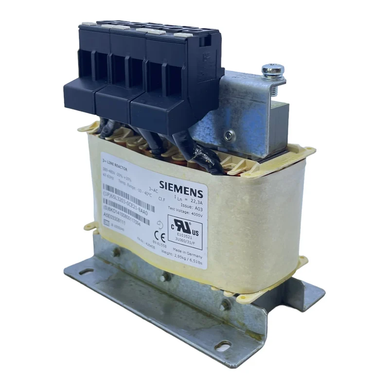 Siemens 6SL3203-0CE21-8AA0 Netzdrossel 380-480V 47-63Hz Line Reactor