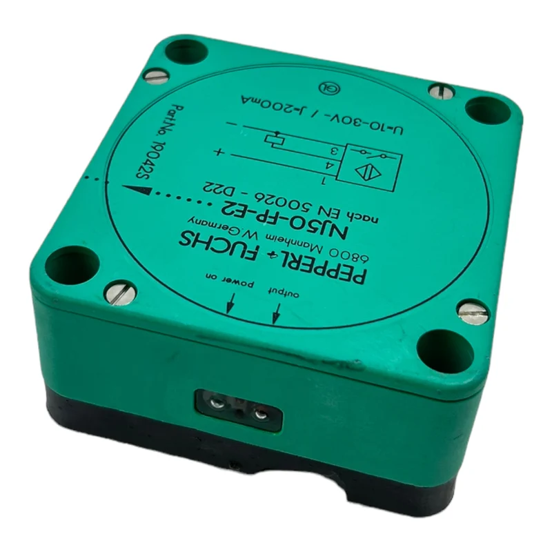 Pepperl+Fuchs NJ50-FP-E2 Induktiver Sensor 08276S für industriellen Einsatz