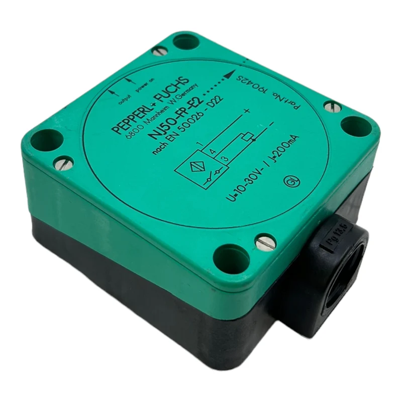 Pepperl+Fuchs NJ50-FP-E2 Induktiver Sensor 08276S für industriellen Einsatz