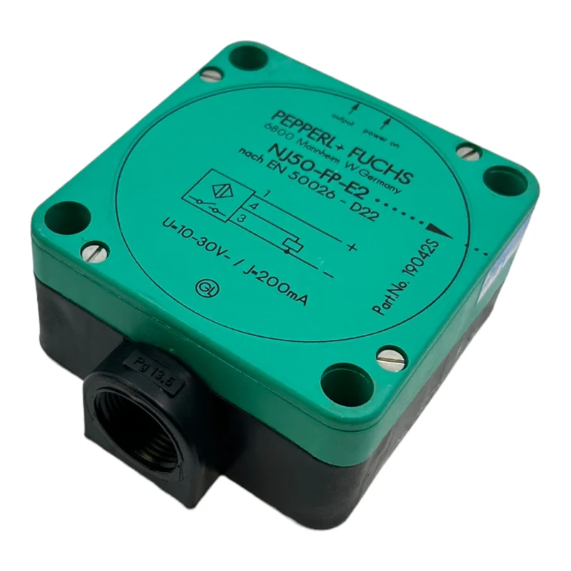 Pepperl+Fuchs NJ50-FP-E2 Induktiver Sensor 08276S für industriellen Einsatz