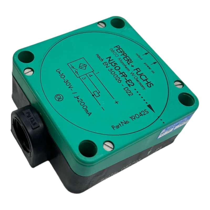 Pepperl+Fuchs NJ50-FP-E2 Induktiver Sensor 08276S für industriellen Einsatz