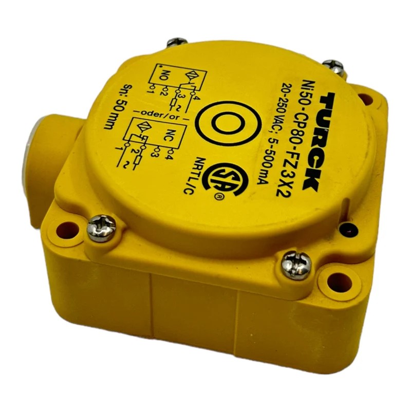 Turck Ni50-CP80-FZ3X2 Induktiver Sensor für industriellen Einsatz 20-250V AC