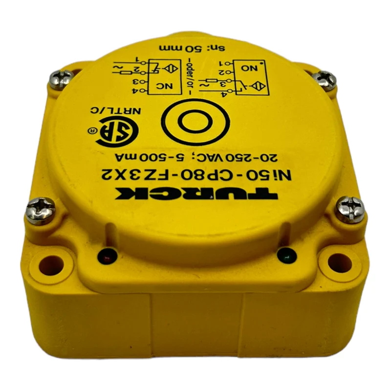 Turck Ni50-CP80-FZ3X2 Induktiver Sensor für industriellen Einsatz 20-250V AC