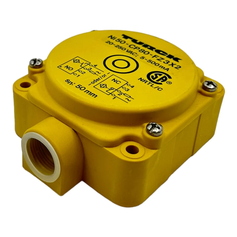 Turck Ni50-CP80-FZ3X2 Induktiver Sensor für industriellen Einsatz 20-250V AC