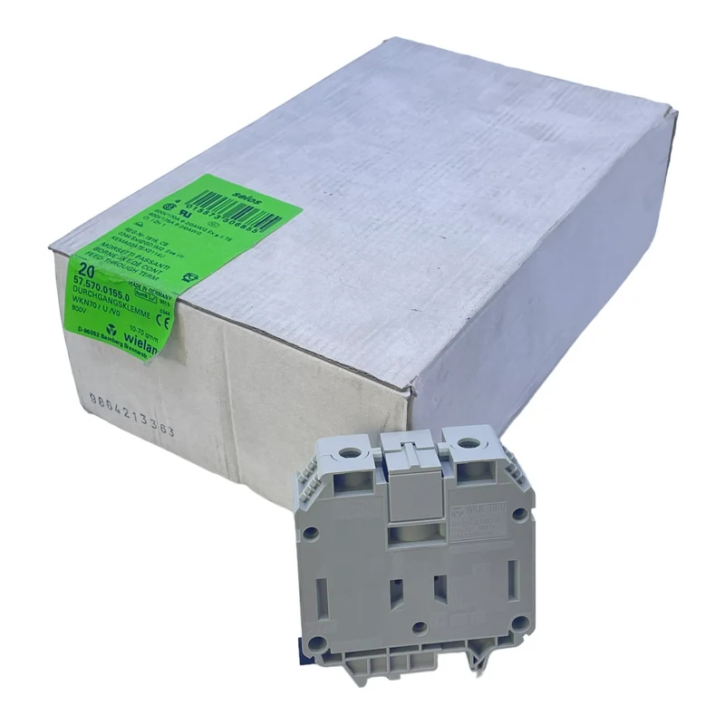 Wieland 57.570.0155.0 Durchgangsklemme 57.570.0155.0 Klemme VE:20stk/pcs