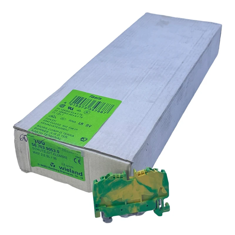 Wieland 56.703.9053.0 Schutzleiterklemme 56.703.9053.0 Klemme VE:60stk/pcs