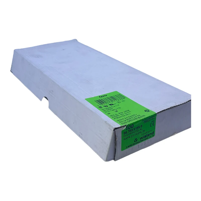 Wieland 56.703.9155.0 Duo-Schutzleiterklemme 56.703.9155.0 VE:100stk/pcs