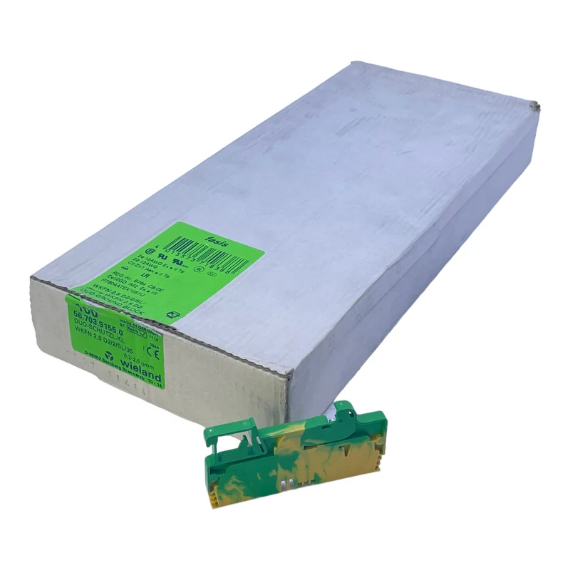 Wieland 56.703.9155.0 Duo-Schutzleiterklemme 56.703.9155.0 VE:100stk/pcs