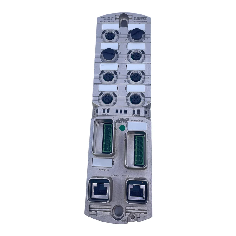 Murr MVK+MPNIO DI8 DO8 55269 Feldbußmodul für industriellen Einsatz 24V DC