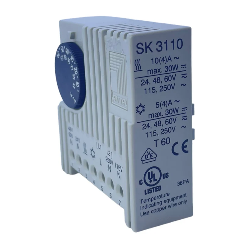 Rittal SK3110 Schaltschranktemperaturregler 30W für industriellen Einsatz