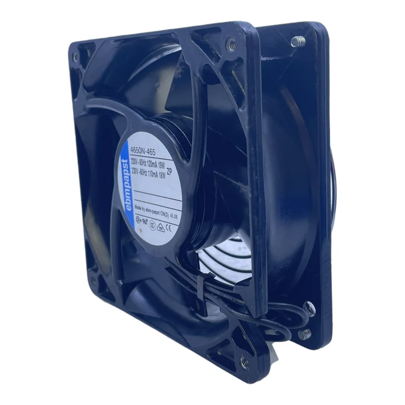 EBM Papst 4650N-465 Axiallüfter für industriellen Einsatz 230V 50Hz 120mA 19W