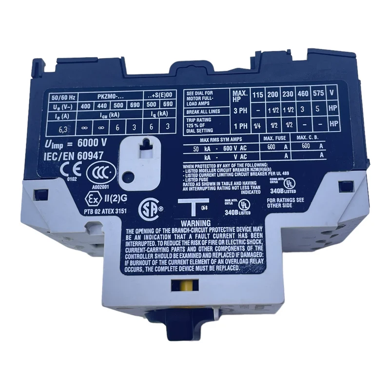 Moeller PKZM0-6,3-T Motorschutzschalter für industrielle Einsatz 50/60Hz