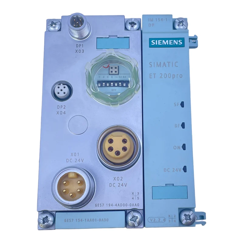 Siemens 6ES7194-4AD00-0AA0 Simatic Modul +6ES7154-1AA01-0AB0 24V DC