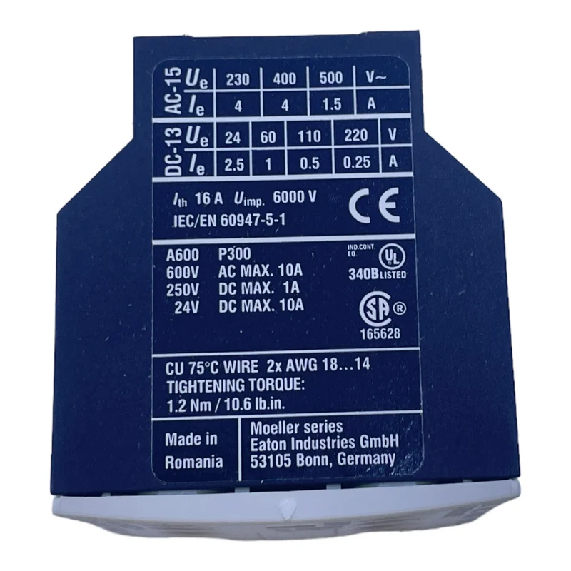 Moeller XTCEXFCC22 Hilfsschalter für industriellen Einsatz VE:2stk/pcs