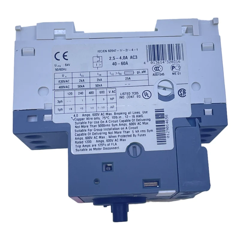 ABB MS116 Motorschutzschalter für industriellen Einsatz 50/60Hz Schutzschalter