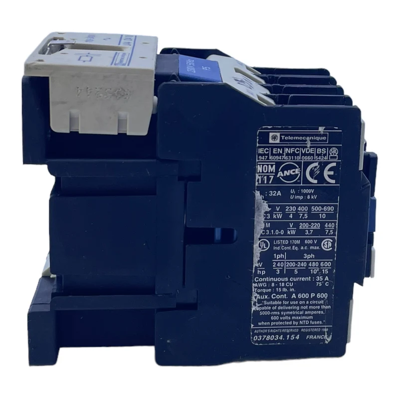 Telemecanique D1801 Leistungsschalter für industriellen Einsatz 230V 50Hz