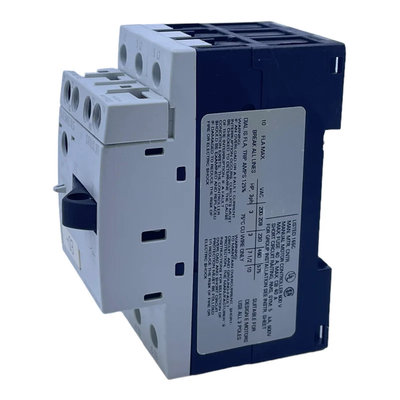 Siemens 3RV1011-1JA10 Leistungsschalter für industriellen Einsatz 50/60Hz