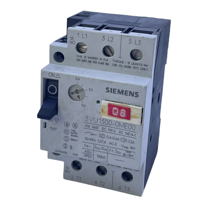 Siemens 3VU1300-0ME00 Leistungsschalter für industriellen Einsatz 50/60Hz