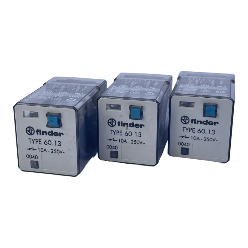 Finder 60.13 Steckrelais 24V DC für industriellen Einsatz Finder VE:3stk/pcs