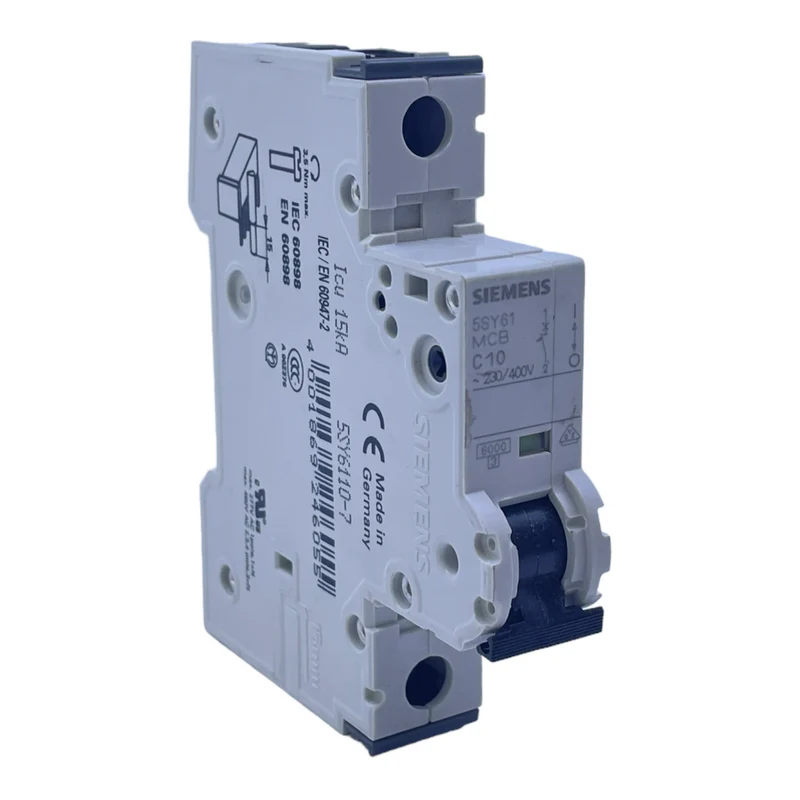 Siemens 5SY61 MCB C10 Leistungsschalter für industriellen Einsatz ~230/400V
