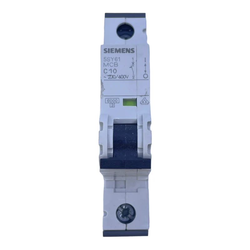 Siemens 5SY61 MCB C10 Leistungsschalter für industriellen Einsatz ~230/400V