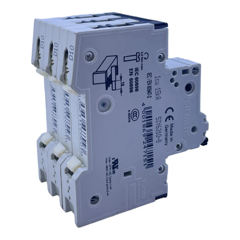 Siemens 5SY63 MCB Leistungsschalter für industriellen Einsatz 400V Schalter