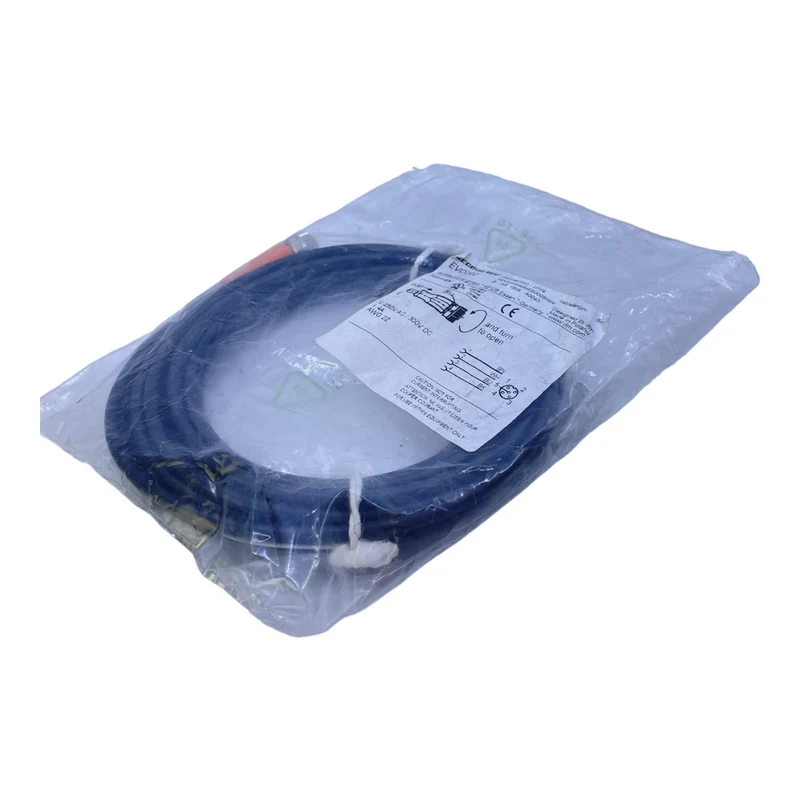 Ifm EVC002 Nschlusskabel Elektromotor für industriellen Einsatz 250V AC 300V DC