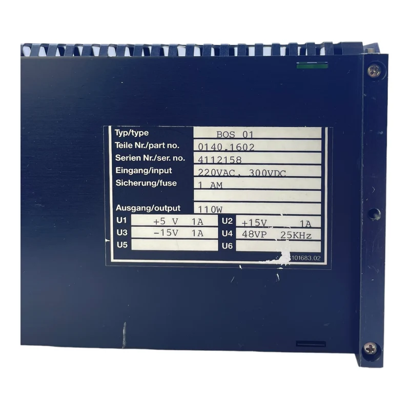 BOS 01 0140.1602 Industrie Modul 220V AC 300V DC für industriellen Einsatz