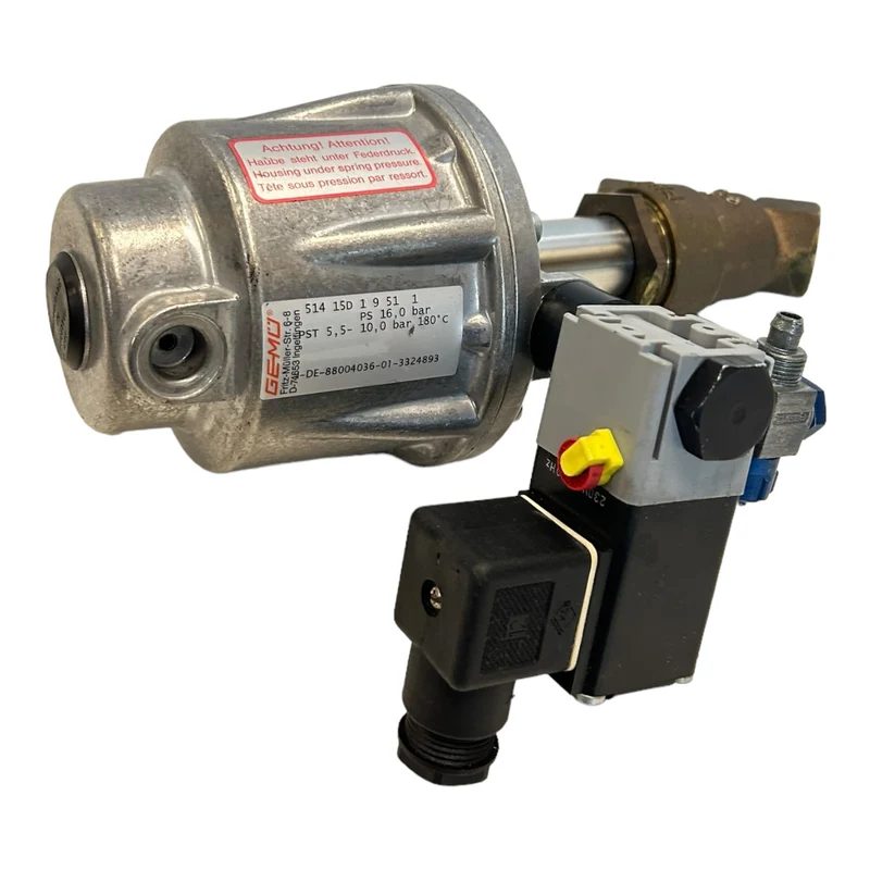 Gemü 51415D19511 Schrägsitzventil Pneumatikventil für industriellen Einsatz