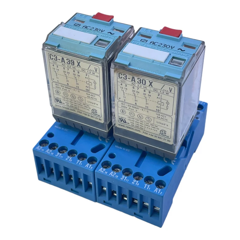 Releco C3-A30X Schaltrelais 230V für industriellen Einsatz Releco VE:2stk/pcs