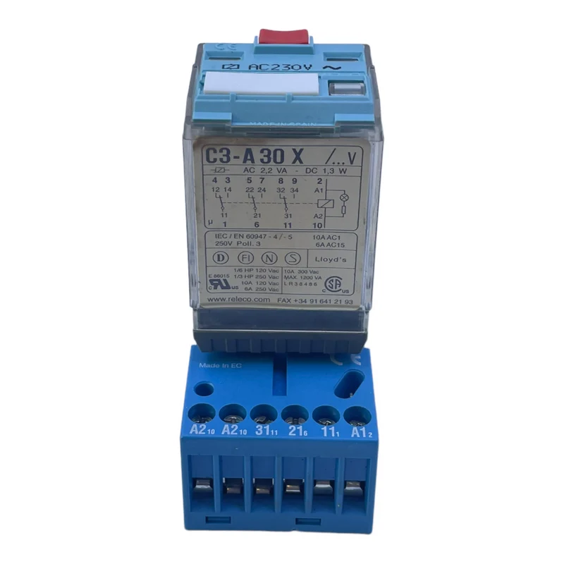 Releco C3-A30X Schaltrelais 230V für industriellen Einsatz Releco VE:2stk/pcs