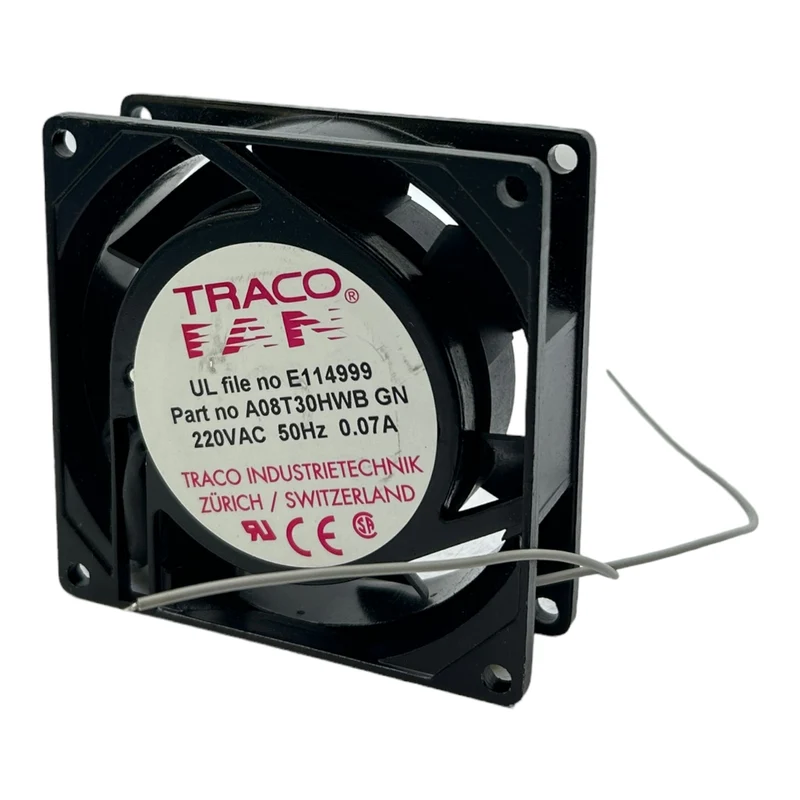Traco A08T30HWB Lüfter für industriellen Einsatz 220V AC 50Hz 0,07A A08T30HWB