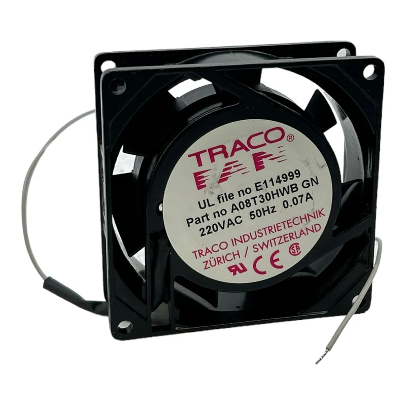 Traco A08T30HWB Lüfter für industriellen Einsatz 220V AC 50Hz 0,07A A08T30HWB