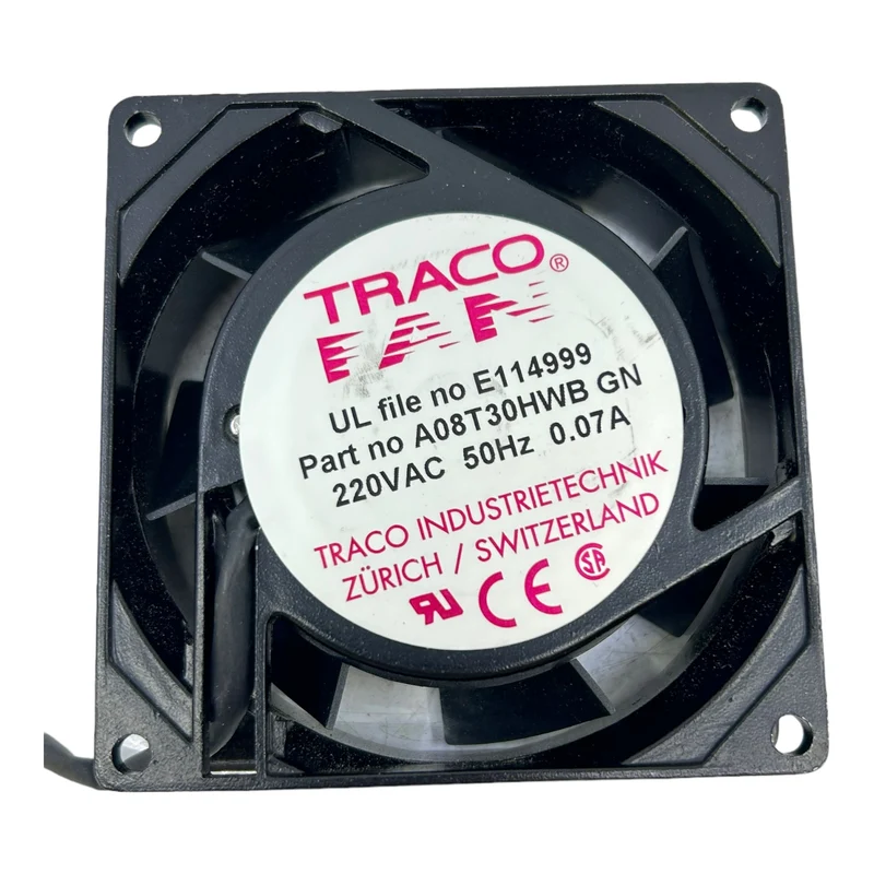 Traco A08T30HWB Lüfter für industriellen Einsatz 220V AC 50Hz 0,07A A08T30HWB