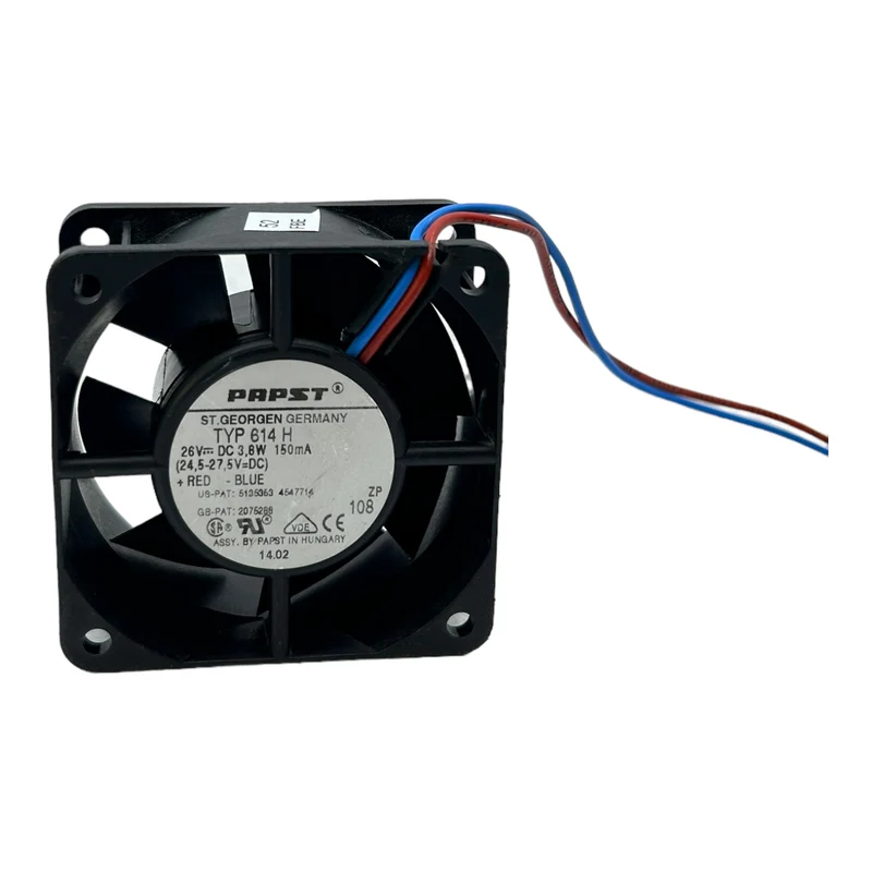 EBM Papst 614H Lüfter für industriellen Einsatz 26V DC 150mA 3,8W EBM Papst
