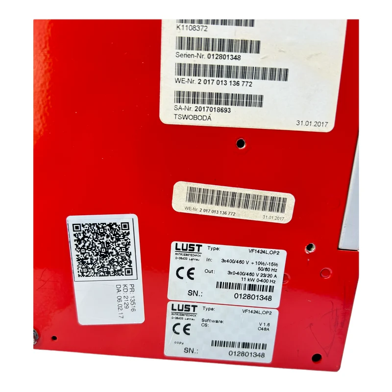 Lust VF1424L OP2 Frequenzumrichter für industriellen Einsatz 50/60Hz 400/460V