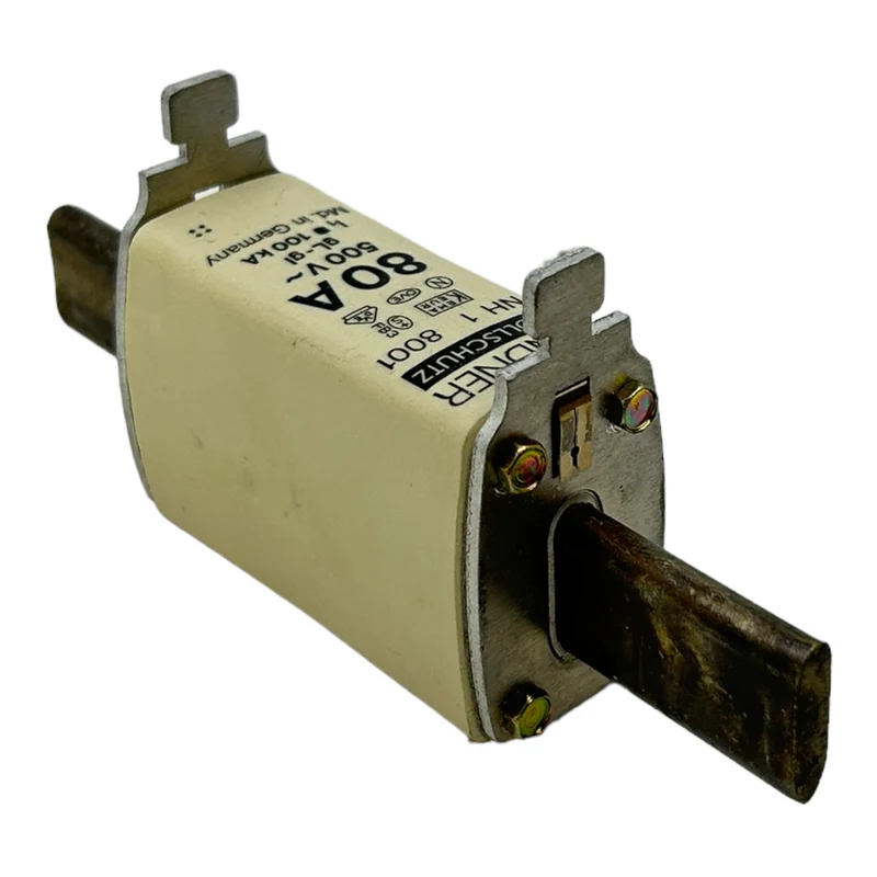 Lindner NH1 NH-Sicherunseinsatz für industriellen Einsatz 500V 100kA 80A