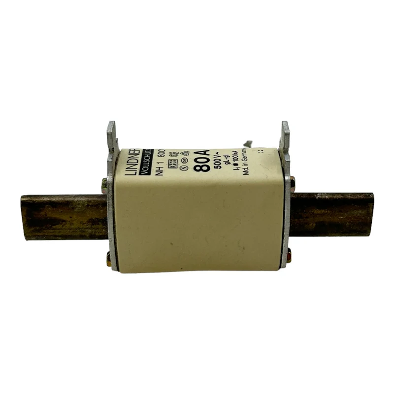 Lindner NH1 NH-Sicherunseinsatz für industriellen Einsatz 500V 100kA 80A