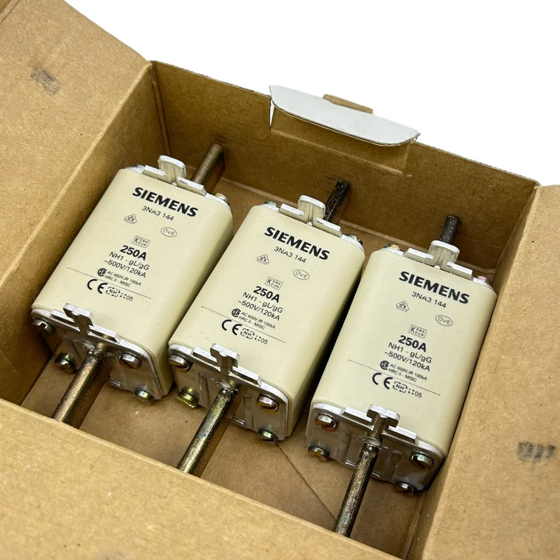 Siemens 3NA3144 Sicherungseinsätze für industriellen Einsatz 250A 500V VE:3stk