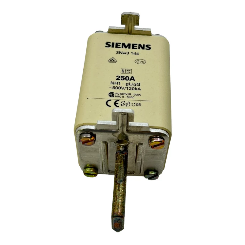 Siemens 3NA3144 Sicherungseinsätze für industriellen Einsatz 250A 500V VE:3stk