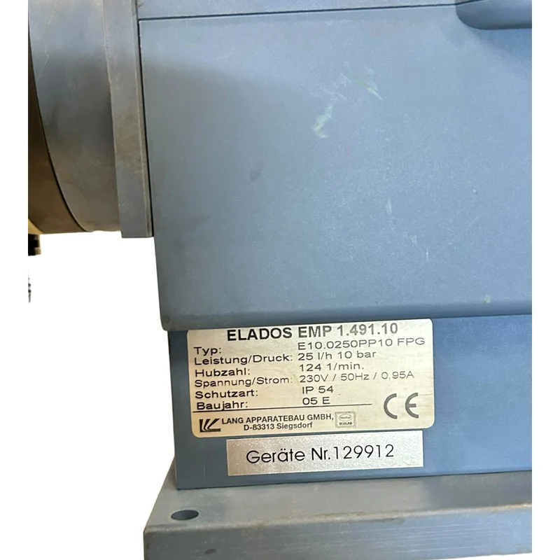 Ecolab Elados EMP1.491.10 E10.0250PP10 FPG Dosierpumpe für industriellen Einsatz