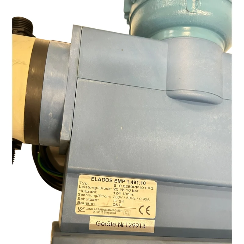 Ecolab Elados EMP1.491.10 E10.0250PP10 FPG Dosierpumpe für industriellen Einsatz