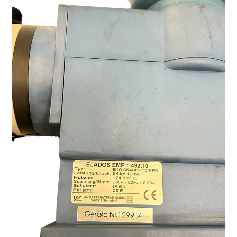 Ecolab Elados EMP1.492.10 E10.0540PP10 FPG Dosierpumpe für industriellen Einsatz
