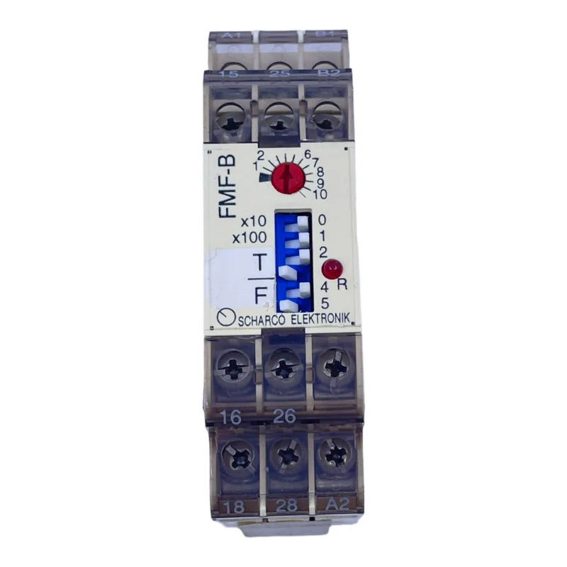 Scharco FMF-B Zeitrelais 18-265V AC/DC max. 250V 6A-AC für industriellen Einsatz