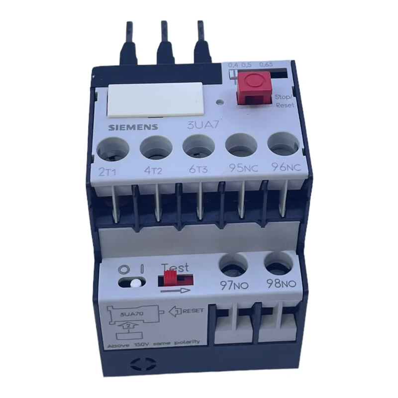 Siemens 3UA7021-03 Überlastrelais 0,4-0,63A für industriellen Einsatz Relais