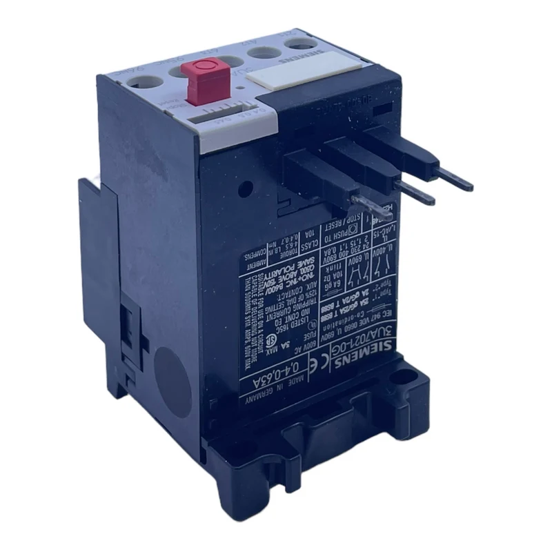 Siemens 3UA7021-03 Überlastrelais 0,4-0,63A für industriellen Einsatz Relais