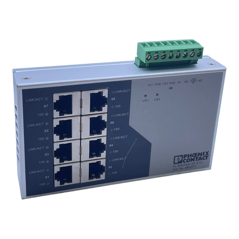 Phoenix Contact FL Switch SF 8TX 2832771 für industriellen Einsatz 24V DC 240mA