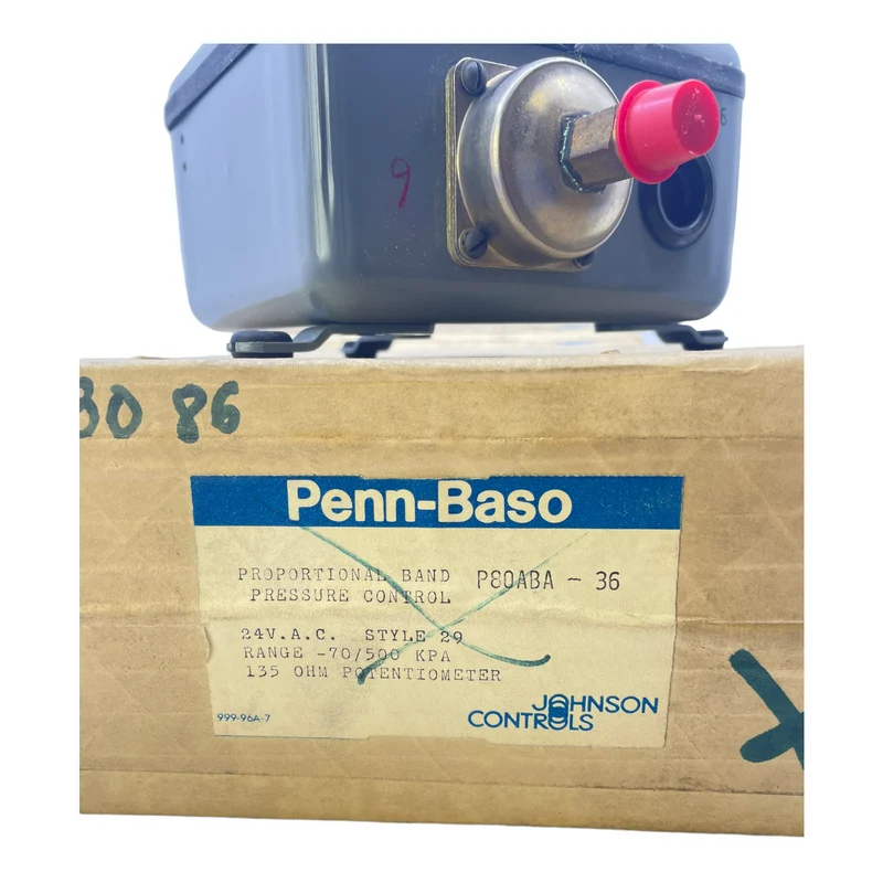 Johnson Control P80ABA-36 Druckschalter für industriellen Einsatz 24V AC