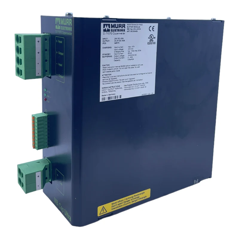 Murr 85469 Puffermodul MB Cap Ultra 40/24v für industriellen Einsatz 24V DC 47A